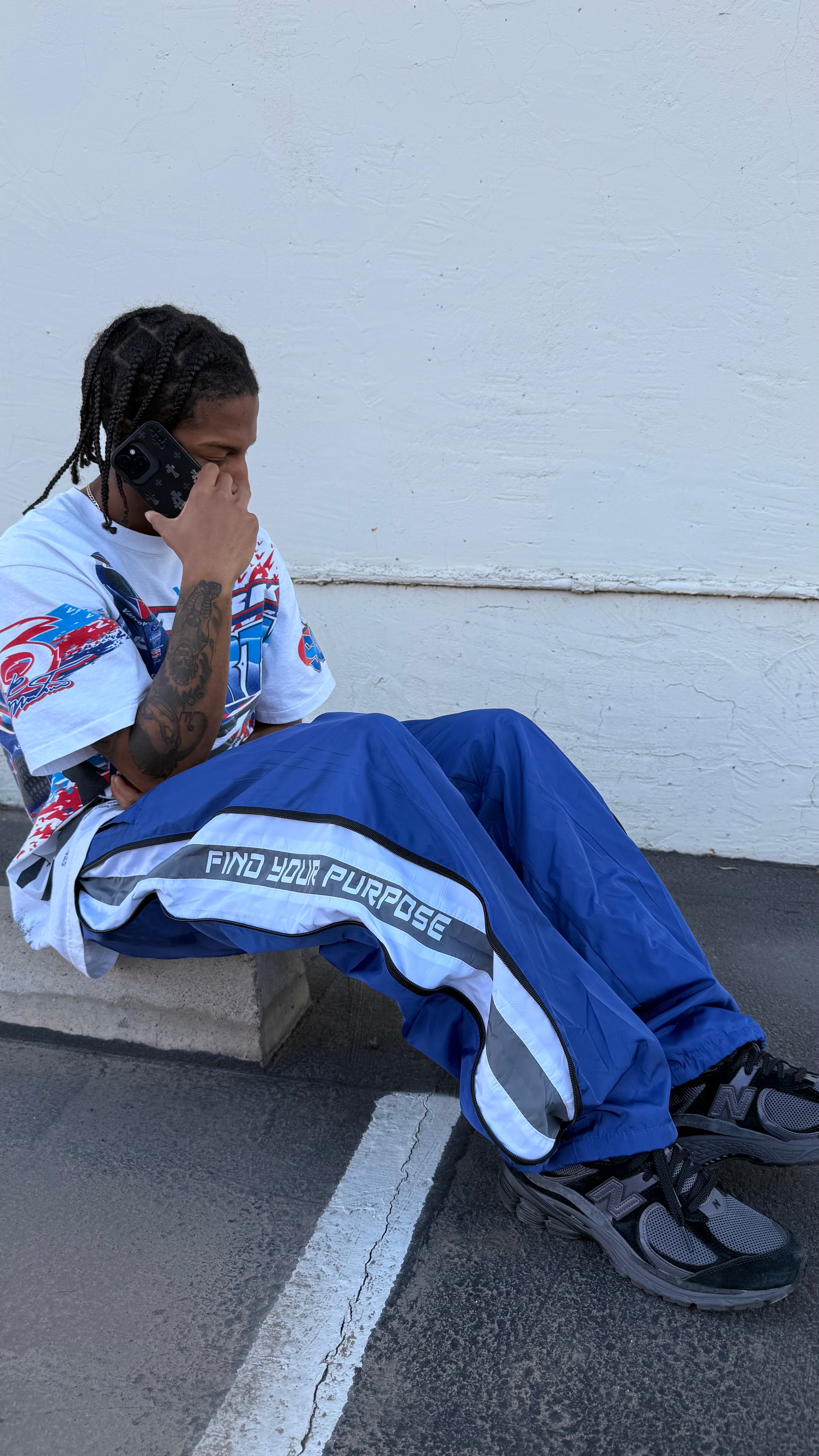 Purpose Track Pants (Blue)