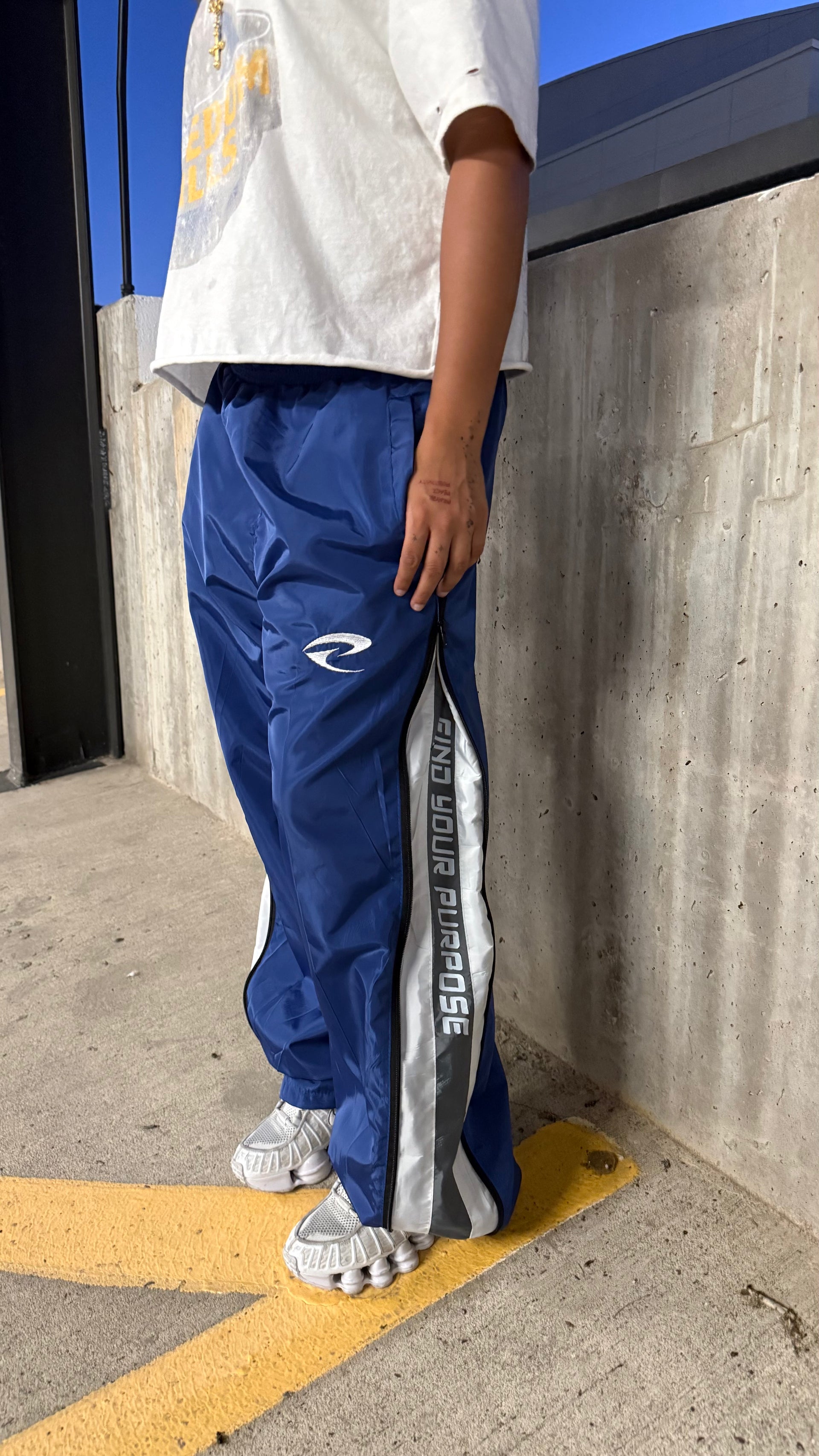 Purpose Track Pants (Blue)