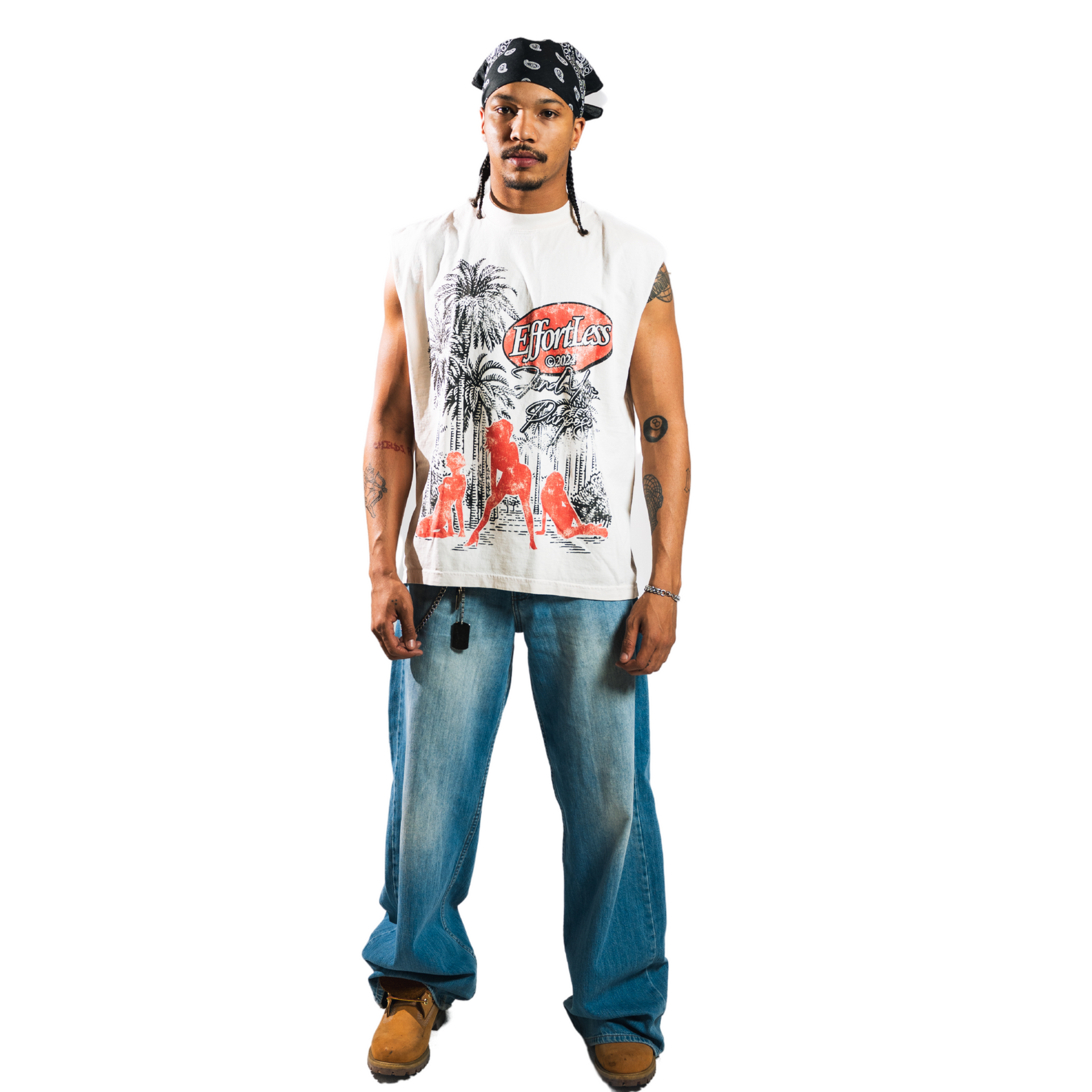 Paradise cut off tee